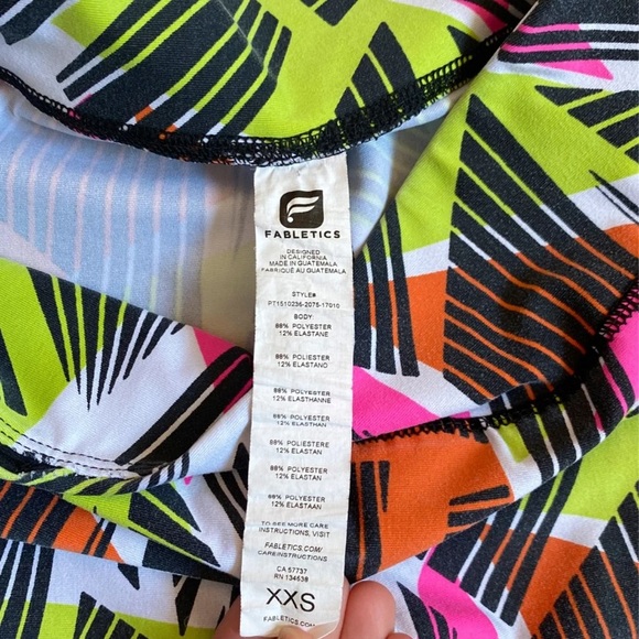 Fabletics multicolored leggings! - Picture 3 of 3